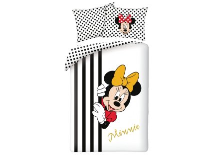 Bavlněné povlečení Minnie 03 140x200/70x90cm