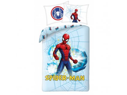 Bavlněné povlečení Spiderman Síť 140x200/70x90cm