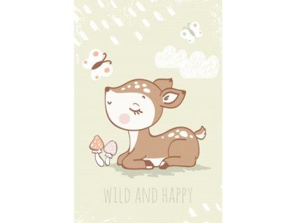 Dětská deka Srnečka 100x150 cm