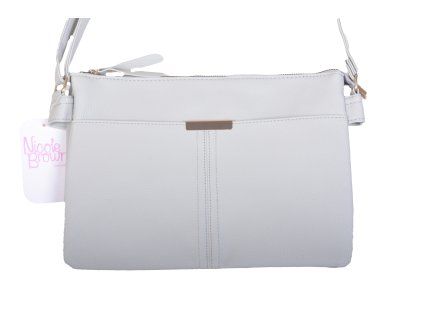 Elegantní kabelka JBFB 354 světle šedá