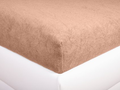 Aaryans Froté prostěradlo krémové