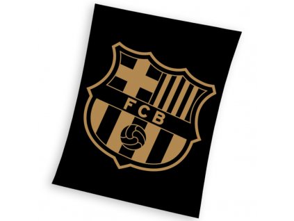 Deka FC Barcelona Gradient Black 130x160 cm