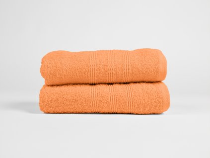 Aaryans froté ručník , 50x100 cm, oranžový