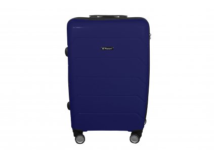 Skořepinový kufr PP01 modrý navy front