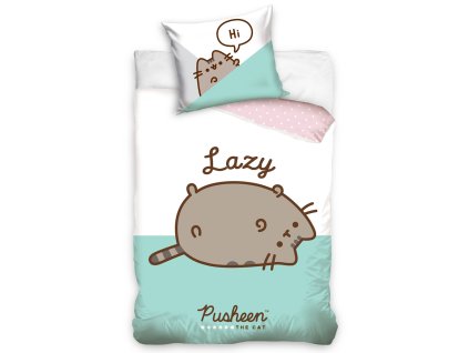 Dětské povlečení Kočička Pusheen Lazy Cat 140x200/70x90cm