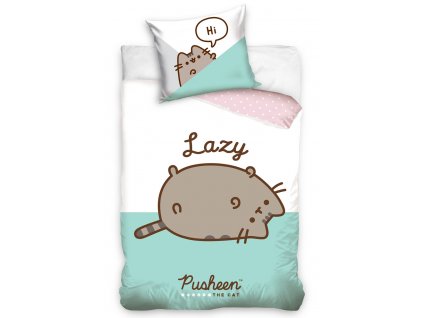 Dětské povlečení Kočička Pusheen Lazy Cat 140x200/70x90cm