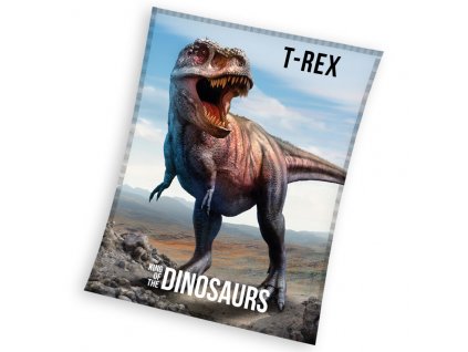 Dětská deka T-Rex Predátor 130x170 cm