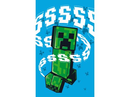 Dětský ručník Minecraft Creeper Explode 30x50 cm