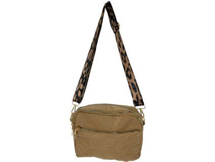 Dámská kabelka JBFB 438 CAMEL/LEOPARD