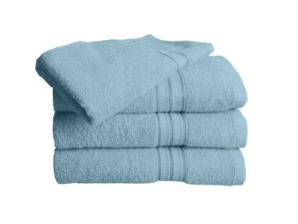 Froté ručník Stella, světle modrý , 50x100 cm
