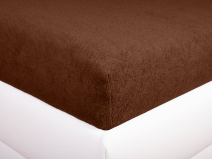 Aaryans Froté prostěradlo hnědá