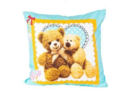 Dekorační polštářek Teddy 40x40cm
