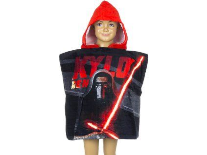 Dětské pončo s motivem STAR WARS QE1791A