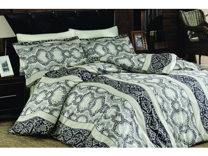 61479 1 francouzske satenove povleceni gravel kahve 220x200 2x70x80