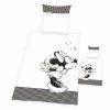 Dětské bavlněné povlečení Minnie 135x200/80x80