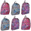 Dámský batoh JBBP 241 FLOWER PRINT ČERNÝ – pohled 2