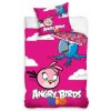 54699 1 carbotex bavlnene povleceni angry birds pink 140x200 70x80