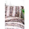Aaryans bavlněné povlečení Snake hnědé 140x200/70x90cm – pohled 2