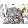 Aaryans bavlněné povlečení B-006 zebra 140x200/70x90eceni b 006 zebra 140x200 70x90