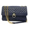 Elegantní dámská kabelka prošívaná CHANELKA JBFB 268 MODRÁ