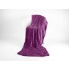 Aaryans deka mikroplyš 200x220 cm tmavě fialová