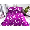 Aaryans povlečení mikroplyš Hvězda fialové 140x200/70x90cm