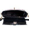 Dámská malá crossbody kabelka SL001 ČERNÁ – pohled 3