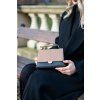 Dámská crossbody kabelka X052 HNĚDÁ/ČERNÁ – pohled 4