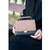 Dámská crossbody kabelka X052 HNĚDÁ/ČERNÁ – pohled 5