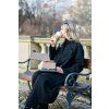 Dámská crossbody kabelka X052 HNĚDÁ/ČERNÁ – pohled 6