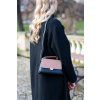 Dámská crossbody kabelka X052 HNĚDÁ/ČERNÁ – pohled 7