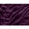 Aaryans Mikroplyšové prostěradlo tmavě fialové