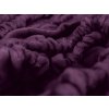 Aaryans Mikroplyšové prostěradlo tmavě fialové