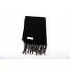 Dámský šál černý – detail