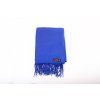 Dámský šál modrý royal – detail