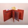 Kožená peněženka 101W RED/BROWN – detail