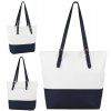 Shopper kabelka JBFB 263 BÍLÁ/MODRÁ – pohled 2