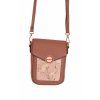 Dámská crossbody kabelka L057 růžová