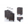 Sada 3 textilních kufrů JCB2021 dark grey