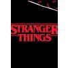 Povlečení Stranger Things Black – detail