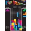Dětské povlečení Tetris Level 11 140x200/70x90 cm