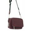 Elegantní kabelka JBFB 369 vínová