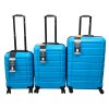 Sada 3 skořepinových kufrů JB 2055 blue2