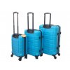 Sada 3 skořepinových kufrů JB 2055 blue1