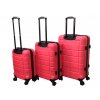 Sada 3 skořepinových kufrů JB 2055 pink1