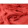 Aaryans Froté prostěradlo červené – detail
