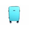 Skořepinový kufr PP02 modrý (Velikost L)