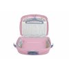 Sada 4 skořepinových kufrů DL 507bright pink inner large