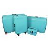 Sada 4 skořepinových kufrů SX 401