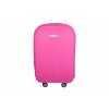Sada 4 skořepinových kufrů HL 411 drk pink front